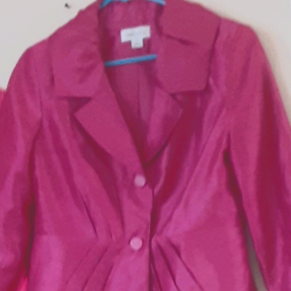 Magenta coat
